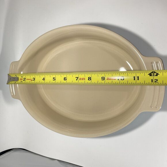 Brand New Le Creuset Casserole Classic 27cm 1.7L Oval Dish w Lid Sky Blue - Picture 5 of 8